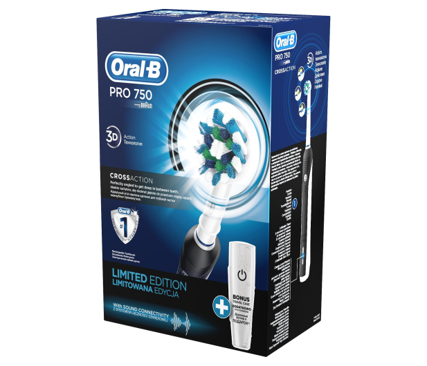 Oral-B Pro 750 Black - 320203 - zdjęcie 2
